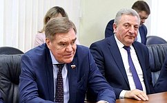 А. Савин в рамках рабочей поездки в Калужскую область посетил Дзержинский район