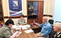 Е. Алтабаева в Севастополе провела личный приём граждан