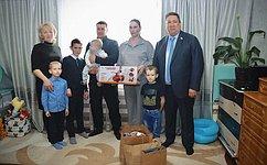 В. Полетаев навестил многодетные семьи в Республике Алтай