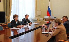 Г. Карелова встретилась с депутатом Парламента Республики Молдова З. Гречаный