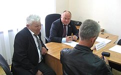 А. Кондратенко провел прием граждан в регионе