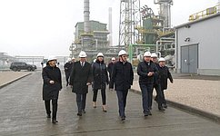 А. Майоров: Сенаторы ознакомились с работой одной из ведущих российских химических компаний