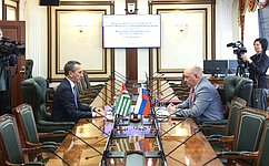 Г. Карасин встретился с главой МИД Абхазии О. Барцицем