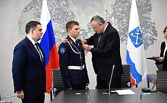 Четыре юных героя из Ленинградской области получили награды от Совета Федерации