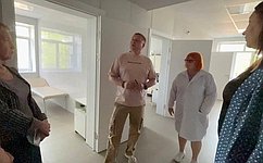 И. Кастюкевич посетил медицинские обьекты в Геническом и Новотроицком районах