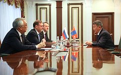 К. Косачев: Российско-монгольское парламентское сотрудничество является неотъемлемым элементом двустороннего политического диалога