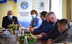Т. Гигель приняла участие во встрече с представителями Единого волонтерского центра в Республике Алтай