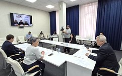 В. Голубев провел очередной прием жителей Ростовской области