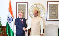 В. Якушев: Российские сенаторы продолжают укреплять всеобъемлющие связи с индийскими коллегами