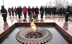 С. Рябухин и А. Гибатдинов приняли участие в мероприятиях в Ульяновской области, посвященных годовщине окончания Сталинградского сражения