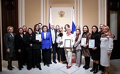 В Совете Федерации наградили победителей Международного конкурса женских проектов «APEC BEST AWARD»