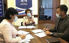 Е. Алтабаева провела дистанционный приём граждан