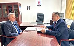 И. Мурог обсудил с председателем Контрольно-счетной палаты области итоги работы за 2025 год