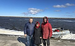 Д. Гусев совершил поездку в арктический посёлок Варандей