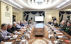 Состоялось совместное совещание Комитета СФ по обороне и безопасности и Клуба военачальников Российской Федерации