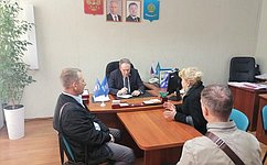А. Башкин провел прием граждан в Астраханской области и принял участие в работе экспертного совета Думы Астраханской области