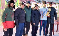 С. Михайлов поздравил победителей 16-го фестиваля зимнего футбола в Чите