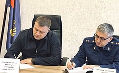 И. Кастюкевич вместе с прокурором Херсонской области А. Петровым провели выездной прием граждан в пгт Каланчак