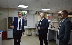 О. Цепкин посетил Центр экологического мониторинга Челябинской области