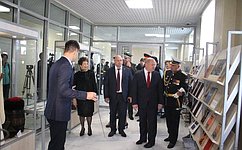 Е. Алтабаева приняла участие в церемонии открытия здания кадетского корпуса СК РФ им. В.И. Истомина в Севастополе