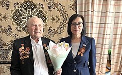 Н. Котова в преддверии 80-летнего юбилея дня Великой Победы встретилась с ветераном Великой Отечественной войны
