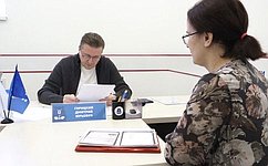 На личный прием к Д. Горицкому пришли жители Тюмени