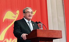 Вячеслав Штыров поздравил парламент Кыргызской республики с 75-летием