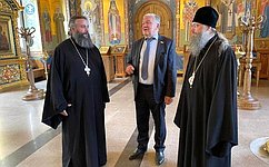 М. Белоусов встретился с представителями Тамбовской митрополии Русской Православной Церкви