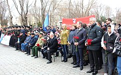 А. Башкин принял участие в торжественном открытии «Вахты памяти» и награждении участников поискового движения