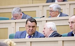 На «парламентской разминке» сенаторы говорили о ситуации на Украине, помощи Сербии, а также об организации летнего отдыха детей