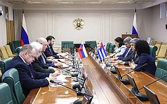 Grigory Karasin meets with Deputy Foreign Minister of the Republic of Cuba Carlos Fernandez de Cossio