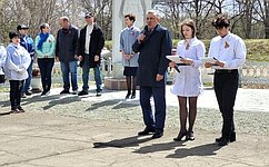 Ю. Валяев принял участие в акции «Сад памяти» на территории Еврейской автономной области