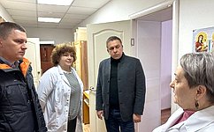 Сенатор А. Гибатдинов вместе с депутатом законодательного собрания Ульяновской области Р. Хакимовым совершили рабочую поездку в сельские районы области