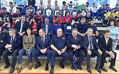 Ю. Валяев принял участие в открытии Всероссийских соревнований среди ветеранов СВО «Кубок по волейболу сидя «Герои нашего времени»