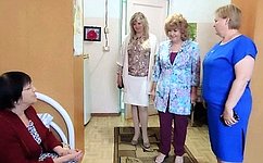 Н. Куликовских в рамках работы в Смоленской области посетила Вяземский дом-интернат для престарелых и инвалидов