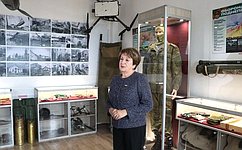 Е. Алтабаева приняла участие на открытии музея, посвященного событиям специальной военной операции