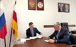 В. Назаренко: Реализация нацпроектов в Северной Осетии – эффективный механизм развития республики
