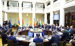 В. Матвиенко провела заседание Совета Межпарламентской Ассамблеи государств – участников СНГ