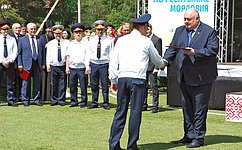 С. Аренин принял участие в торжественном мероприятии, посвящённом 90-летию УФСИН Республики Мордовия