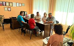 И. Кастюкевич провел прием граждан в Нижнесерогозской больнице Херсонской области
