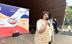 Е. Афанасьева поприветствовала участников фестиваля-марафона «Zдоровая Молодёжь – будущее России»!
