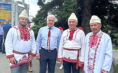 С. Мартынов поздравил жителей Марий Эл с праздником Пеледыш пайрем