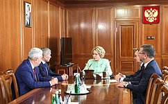 Председатель Совета Федерации обсудила с руководством Чувашской Республики социально-экономическое развитие региона