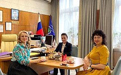 И. Кожанова с рабочим визитом посетила Институт международных экономических связей
