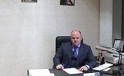 А. Дмитриенко провёл прием граждан в Пензе