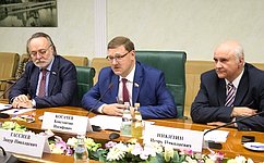 Глава Комитета СФ по международным делам встретился с Послом Республики Южная Осетия в России