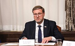 Konstantin Kosachev meets with the head of the IPU Task Force for Ukraine
