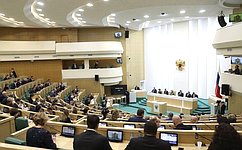 Сенаторы подняли темы газификации и обеспечения цифровым телевещанием субъектов РФ