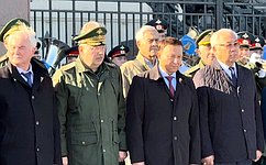 Сенаторы приняли участие в памятной акции, посвящённой 130-летию со дня рождения маршала А. Василевского