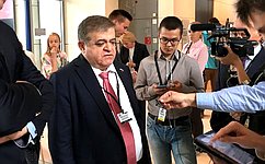 Российская делегация не стала голосовать за итоговый документ летней сессии ПА ОБСЕ – В. Джабаров